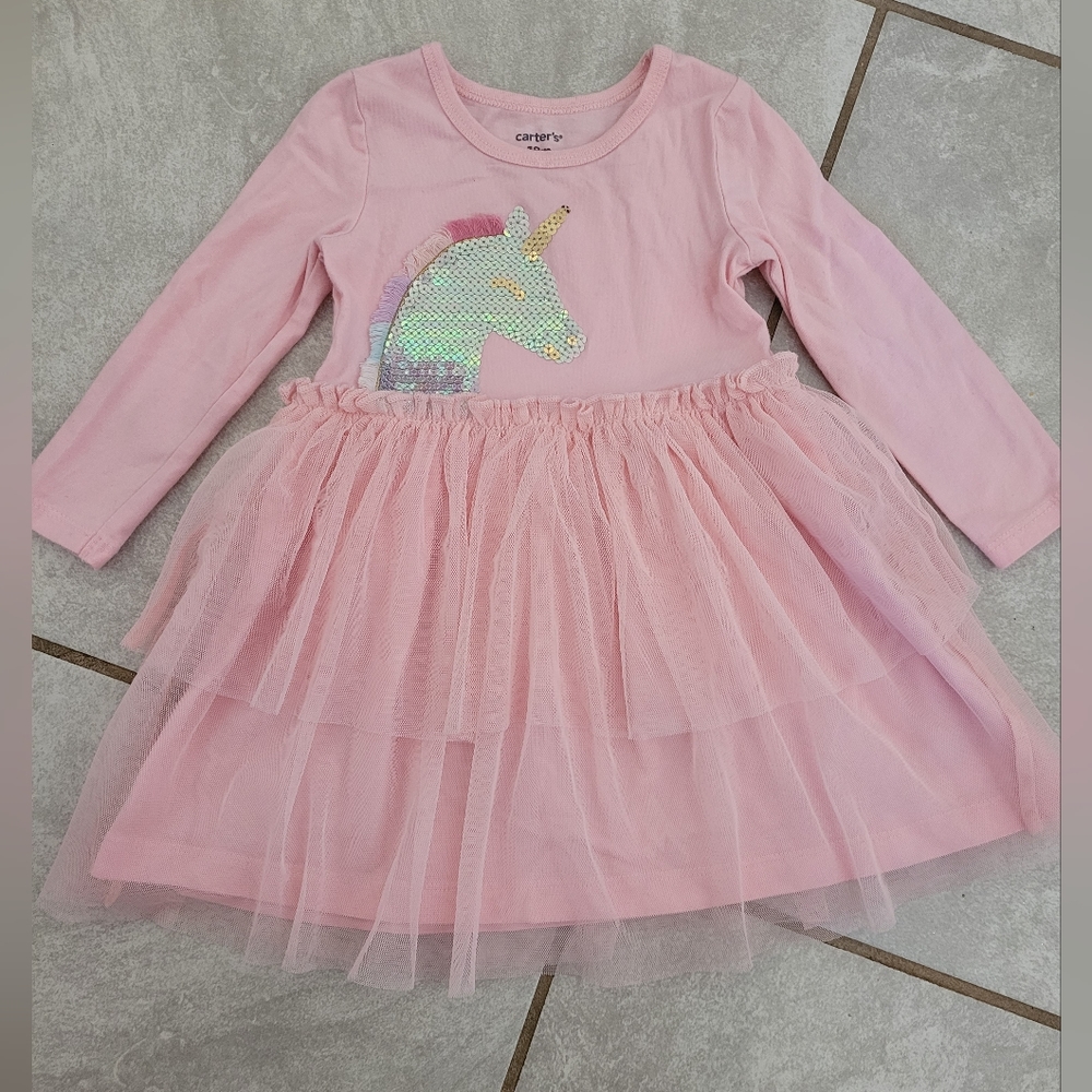 Sequin Unicorn Tutu Dress Carters